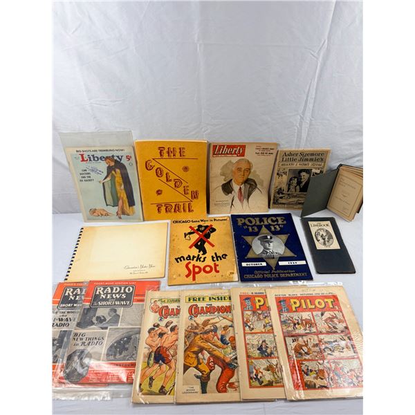 Vintage Magazines and Booklets