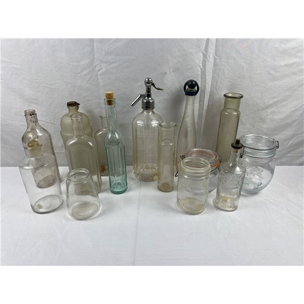 Assortment of Jars and Bottles
