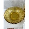 Image 4 : Assortment of Amber and Depression Glass