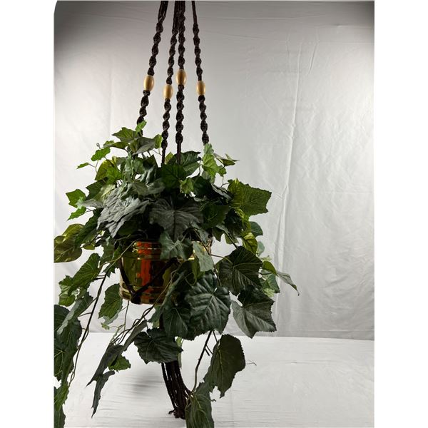 Faux Hanging Plant