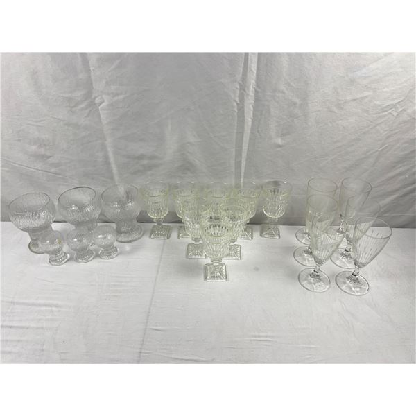 Assortment of Stemware