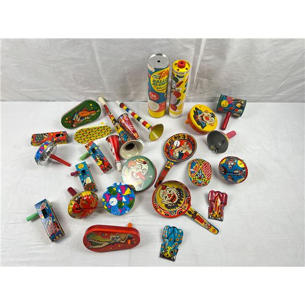 Vintage New Years Noise Makers