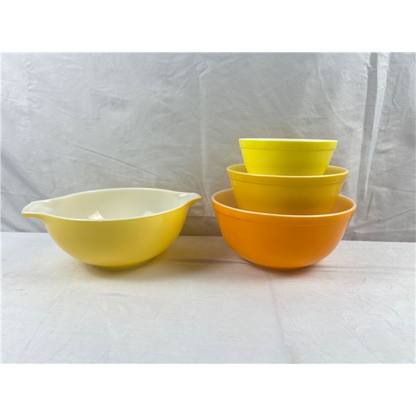 Pyrex Mixing Bowls