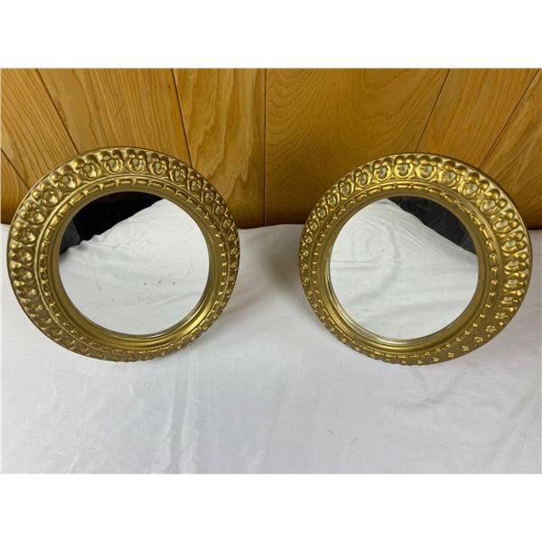 Gold-Toned Mirrors