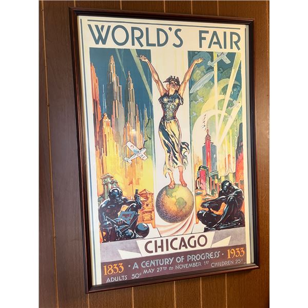 World's Fair Chicago Poster