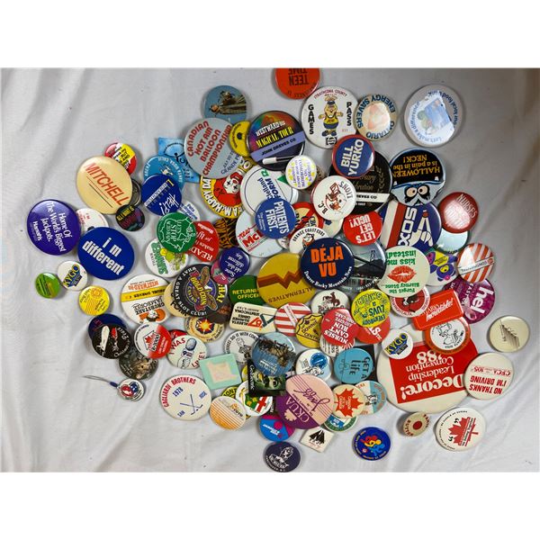 Assortment of Button Pins