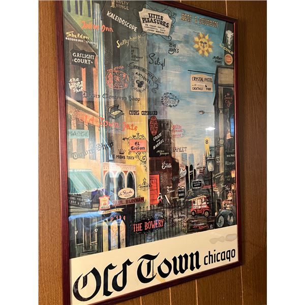 Old Town Chicago Poster