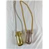 Image 1 : Blown Glass Chain Drinking Tumblers