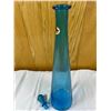 Image 3 : Blue Glass Decanter Bottle