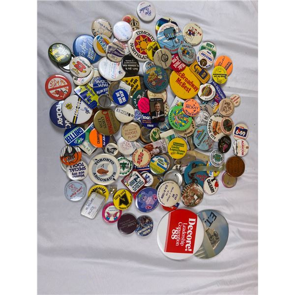 Assortment of Button Pins