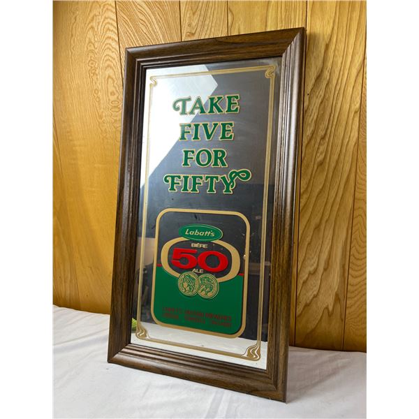 Labatt's Bar Mirror