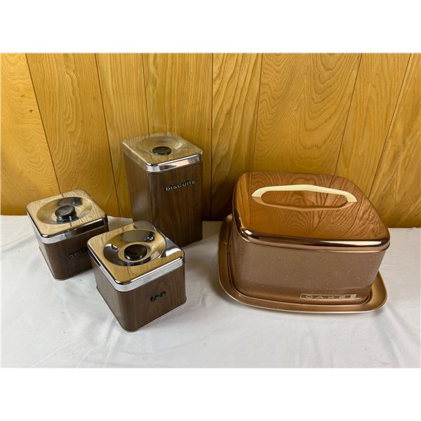 Vintage Kitchen Canisters