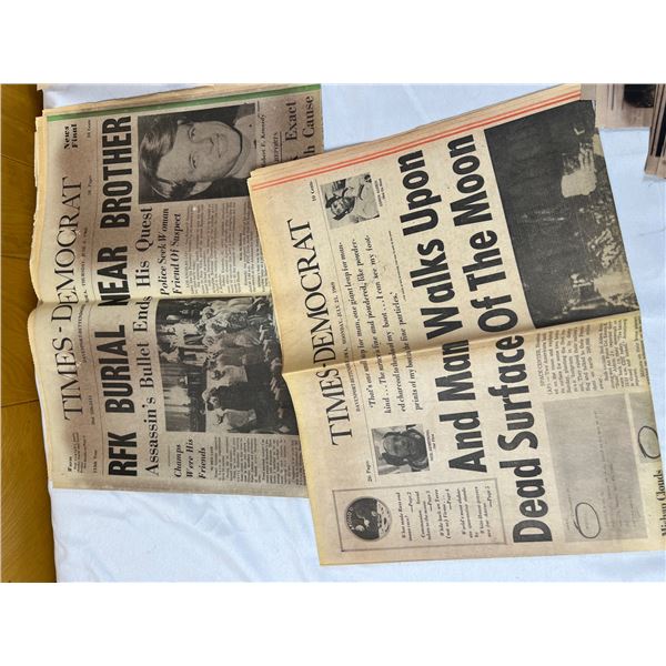 Newsprints From Historical Events