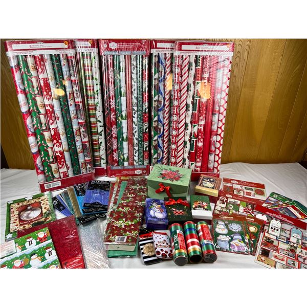 Christmas Wrapping Lot