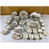 Image 1 : "The Friendly Village" Johnson Bros China Set