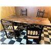 Image 1 : Wooden Dining Table & Chairs