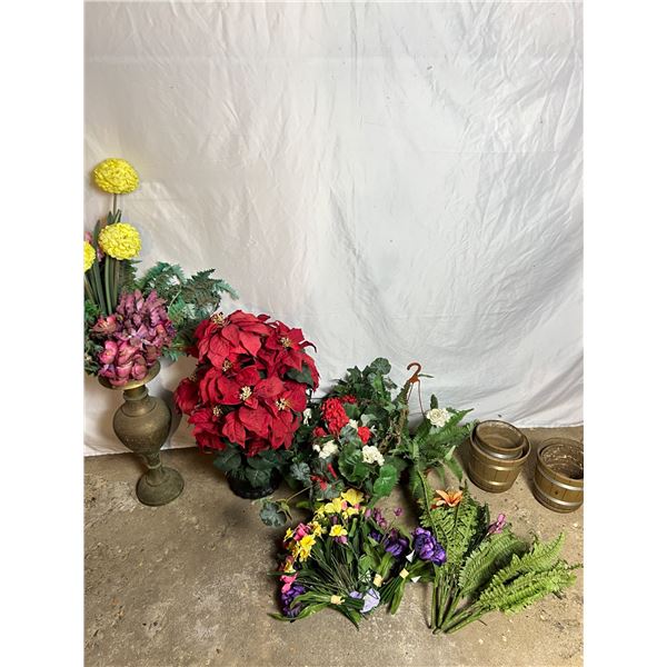 Faux Florals & Planters