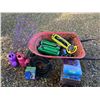 Image 1 : Wheel Barrow and Garden Lot