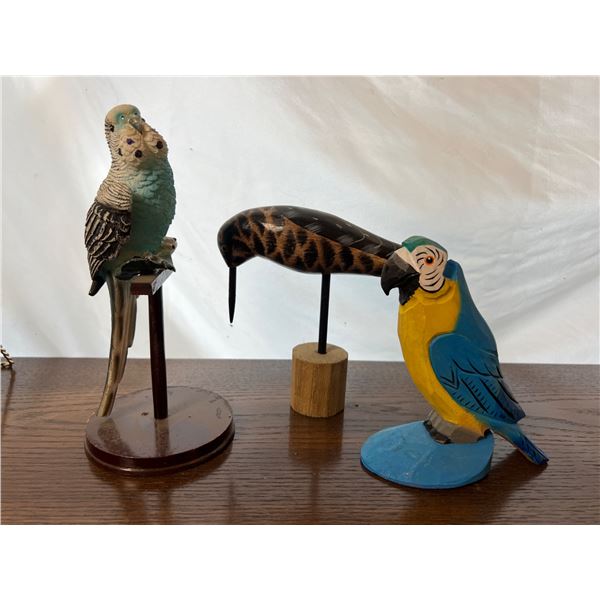 Wooden Bird Décor