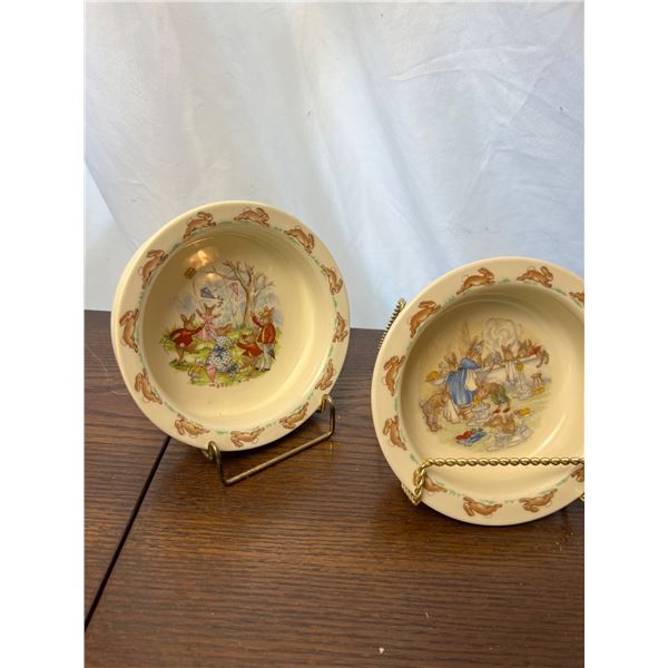 Royal Doulton Bunnykins Saucer Set