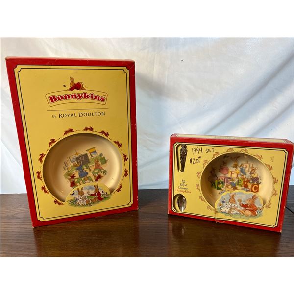Royal Doulton Bunnykins Dish Sets