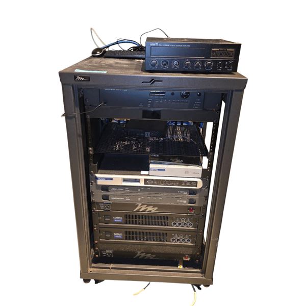 L1 - Commercial Audio Lot: Symetrix Xcontrol, SymNet Radius 12x8 EX, Lab GruppenE12:2 & E5:4, 2-P