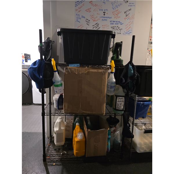 L2 - Group of 5 Shelving Units, Black, W35" Each (Contains not included)