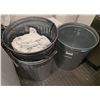 Image 2 : L2 - Group of 3 - Steel Recycling Cans
