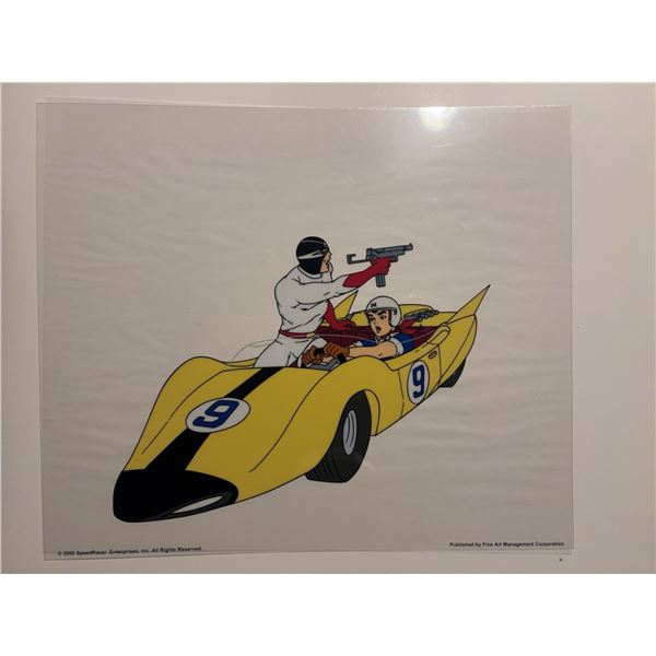 Speed Racer 13"x11" Animation Art Print 2000 serigraph (or sericel)