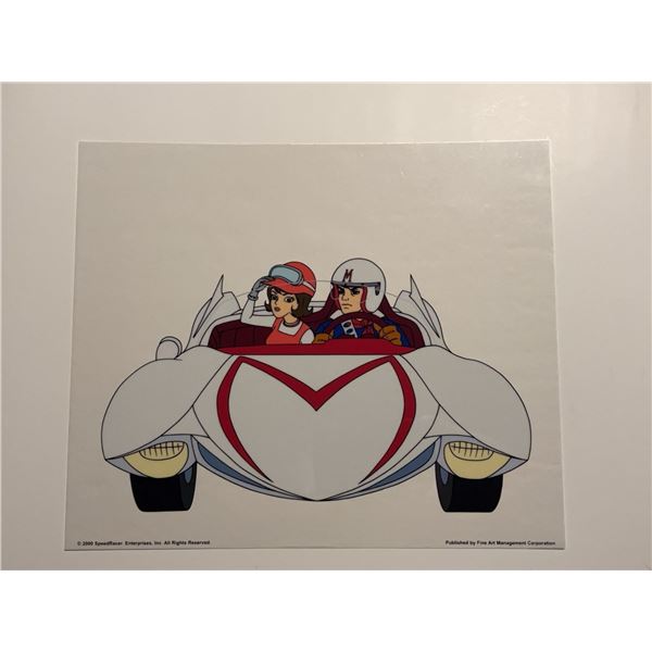 Speed Racer Animation Art Print 13”x11” serigraph (or sericel)
