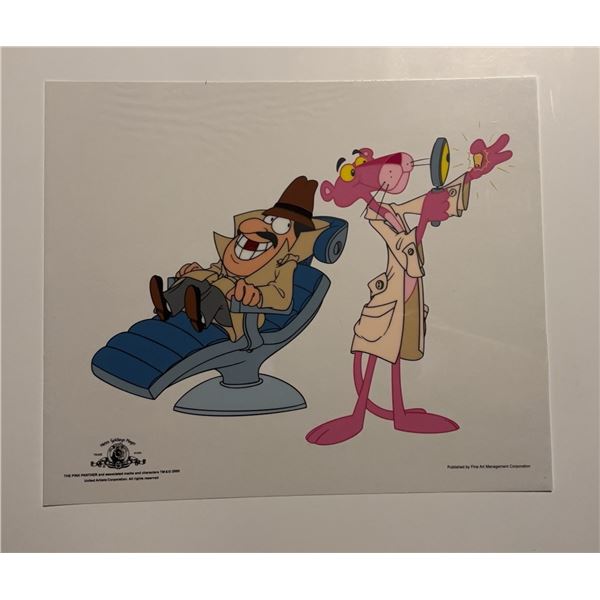 Pink Panther 11x12 Serigraph by MGM, 2000