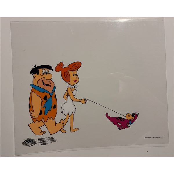 The Flintstones Viva Rock Vegas Sericel 12.5" x 11"