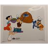 Image 1 : The Flintstones Viva Rock Vegas Sericel 12.5" x 11"