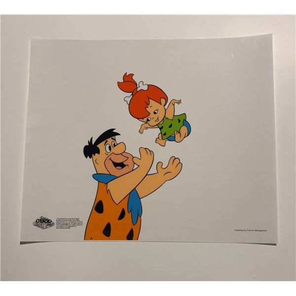 The Flintstones 12.5" x 11" Sericel, 2000