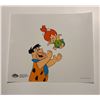 Image 1 : The Flintstones 12.5" x 11" Sericel, 2000