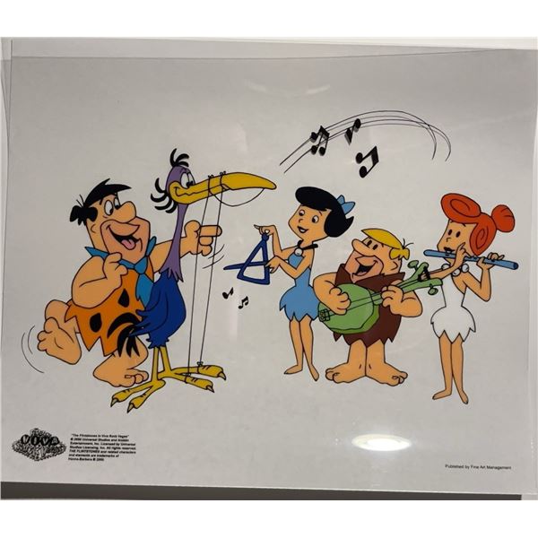 The Flintstones in Viva Rock Vegas Serigraph 12.5x11