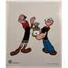 Image 1 : 1999 Popeye and Olive Oyl Serigraph 13.5" x 17"