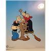 Image 4 : 1999 Popeye and Olive Oyl 13.5x16.5 Serigraph