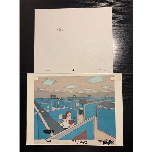Dilbert 1999–2000 Original Animation Cel & Drawing