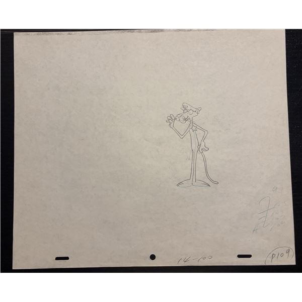 Pink Panther Sheriff Animation Drawing 1993