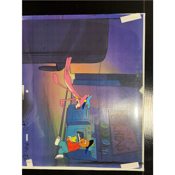Pink Panther Original Animation Cel Setup