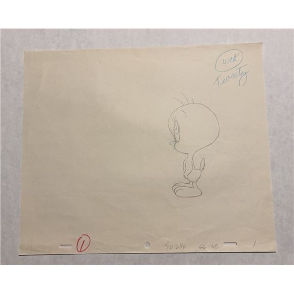 Warner Bros. Tweety Bird Animation Drawing