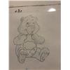 Image 8 : 1980s Care Bears Grumpy Bear Cel & Drawing