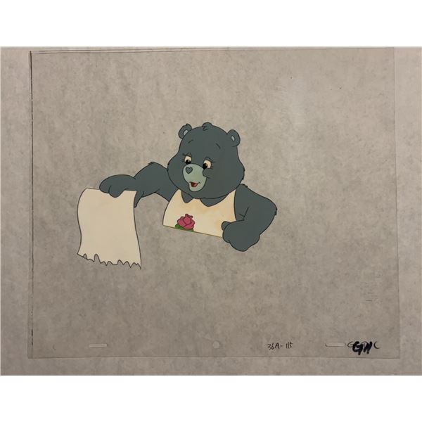 1980s Care Bears Grams Bear Production Animation Cel
