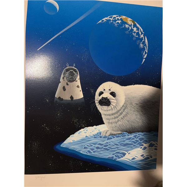 Schimmel Seals Serigraph Our Home Too IV