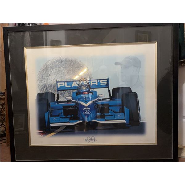 Greg Moore #99 CART Commemorative Print Signed