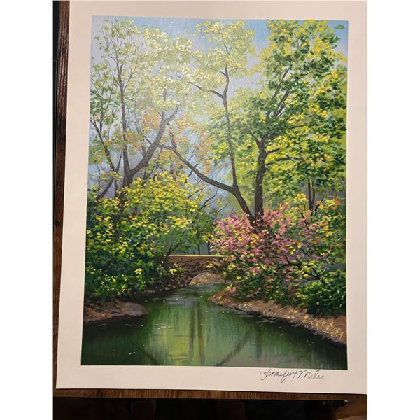 Signed Limited Edition Woodland Landscape Print