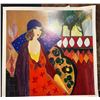 Image 1 : Itzchak Tarkay Indigo Chapeau Seriolithograph 2002