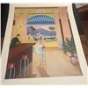 Image 1 : Signed Art Deco Resort Scene Print 3/100