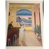 Image 2 : Signed Art Deco Resort Scene Print 3/100